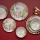 Set de veselă, 24 piese, ceramică multicoloră