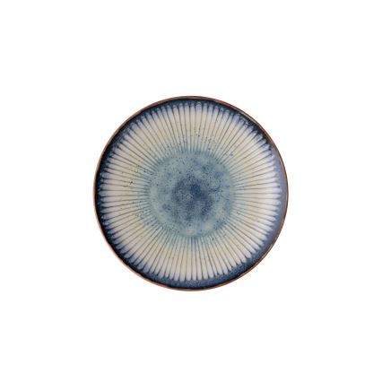 Set de veselă 24 piese, din porțelan, albastru