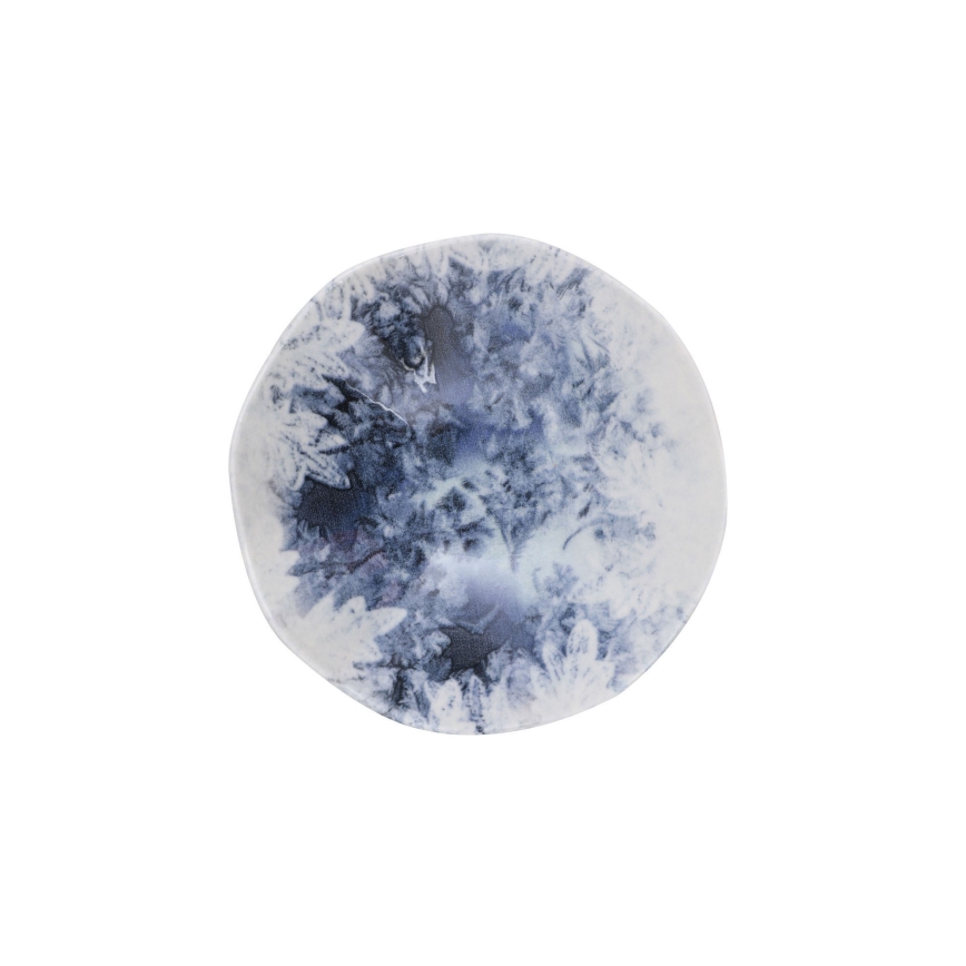 Set de veselă 24 piese din porțelan, albastru