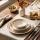 Set de veselă 24 piese multicolor/ceramică