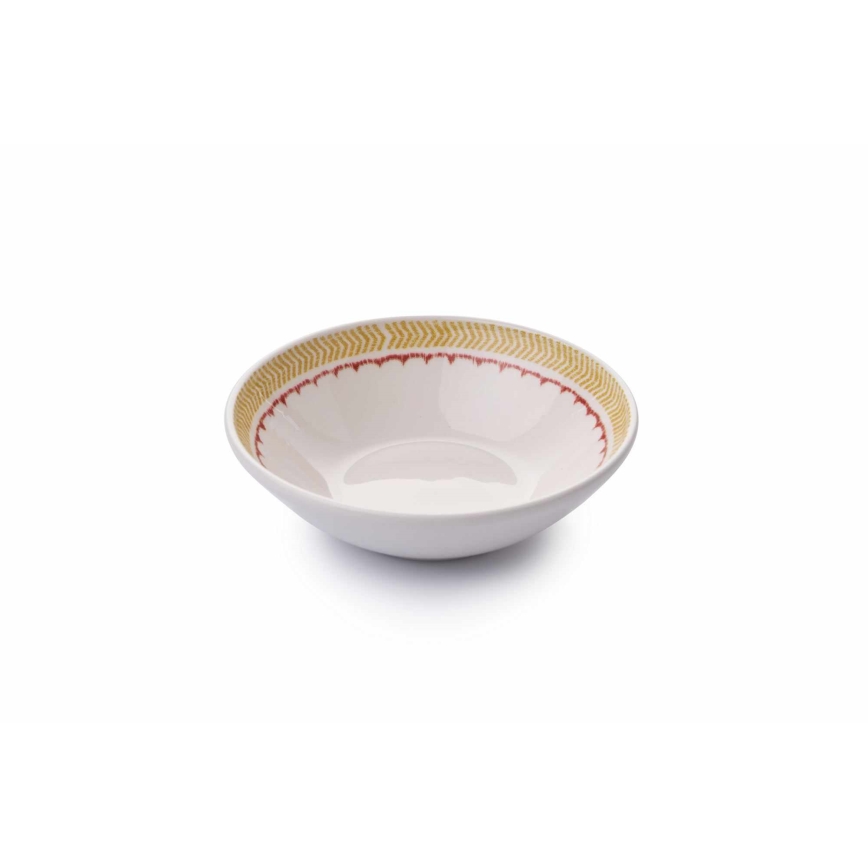 Set de veselă 24 piese multicolor/ceramică