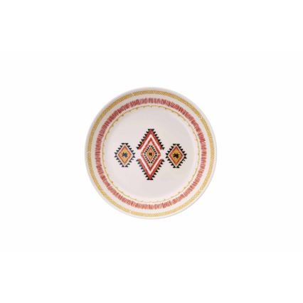 Set de veselă 24 piese multicolor/ceramică