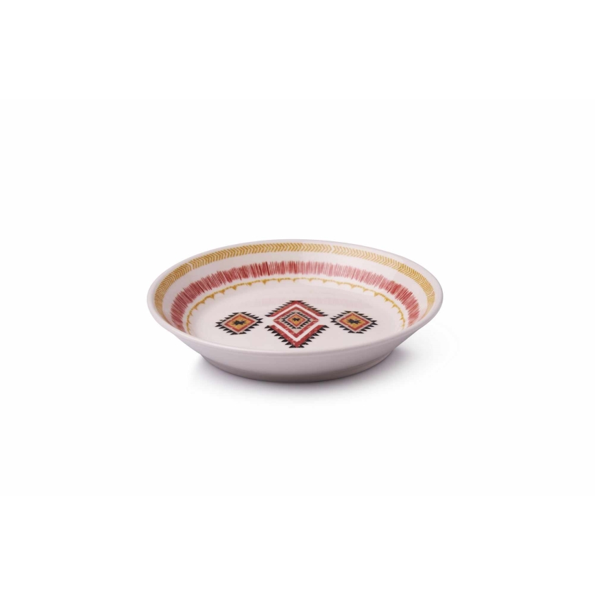 Set de veselă 24 piese multicolor/ceramică