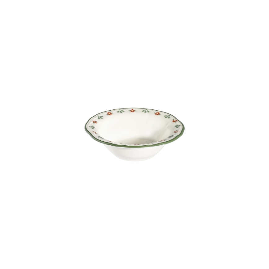 Set de veselă 24 piese, multicolor, din porțelan