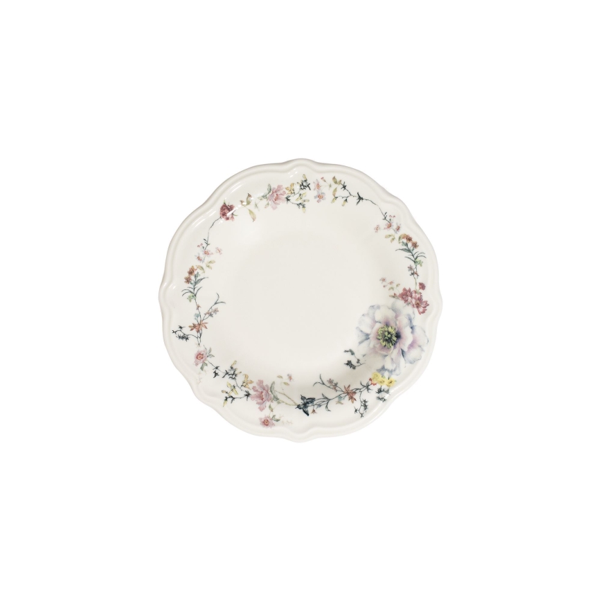 Set de veselă 24 piese multicolor/porțelan