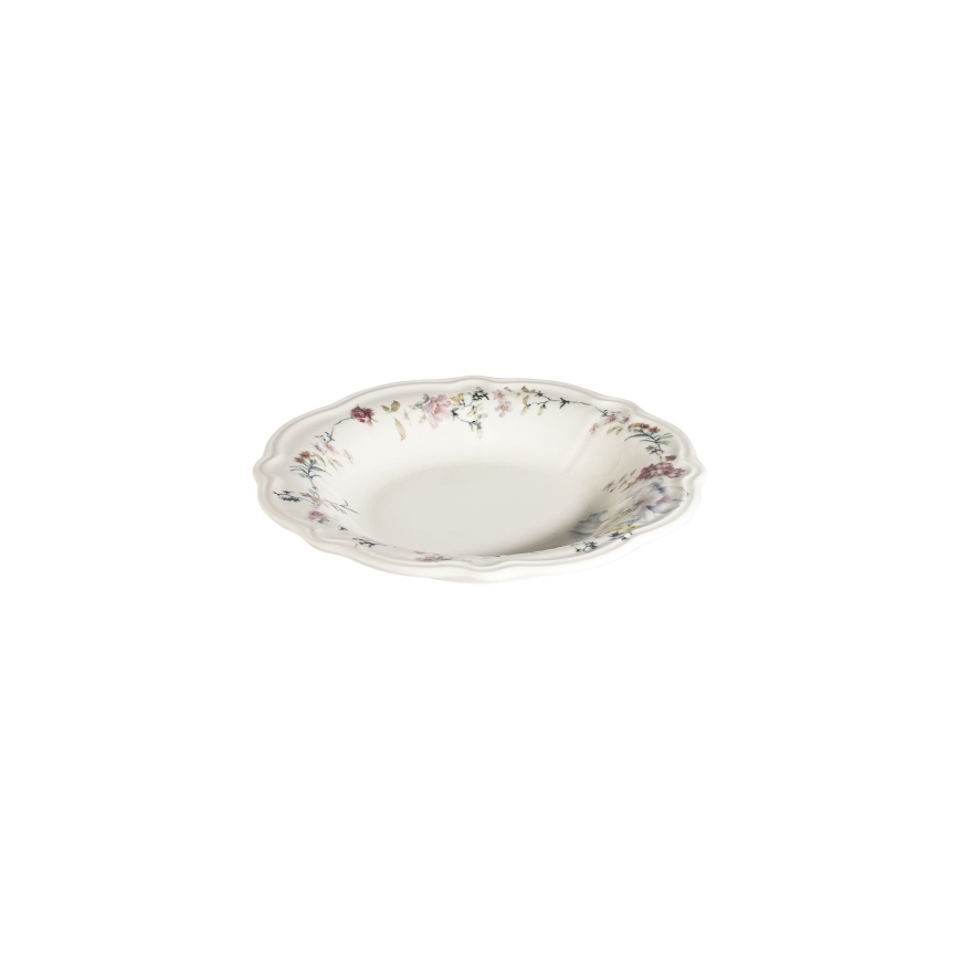 Set de veselă 24 piese multicolor/porțelan