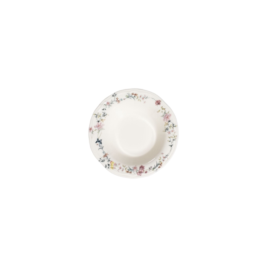 Set de veselă 24 piese multicolor/porțelan