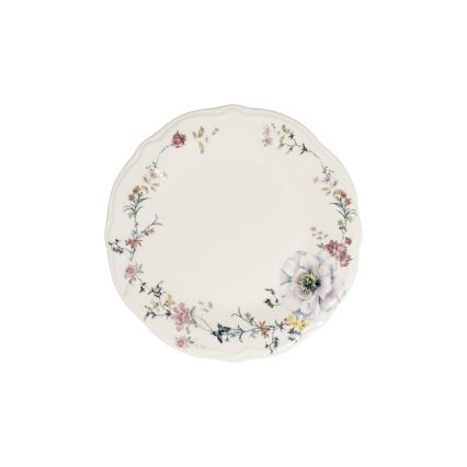 Set de veselă 24 piese multicolor/porțelan