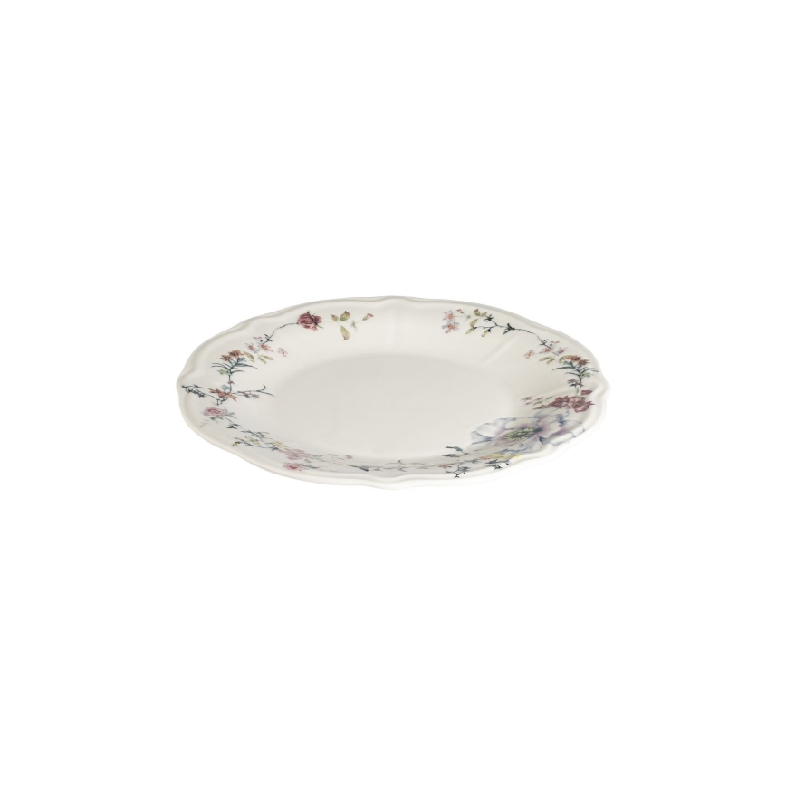 Set de veselă 24 piese multicolor/porțelan