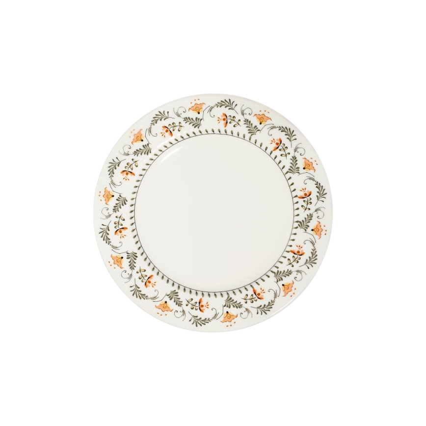 Set de veselă 24 piese multicolor/porțelan