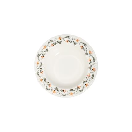 Set de veselă 24 piese multicolor/porțelan
