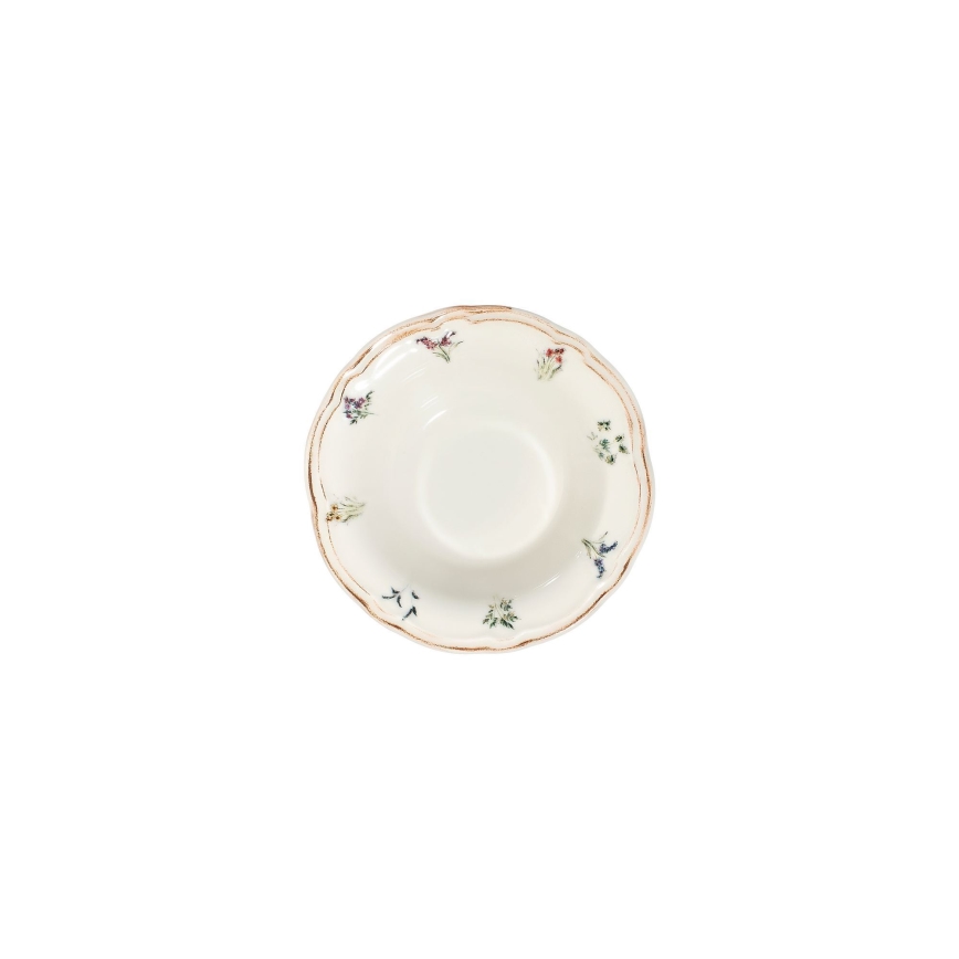 Set de veselă 24 piese multicolor/porțelan