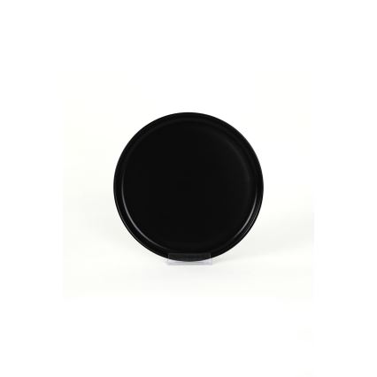 Set de veselă din ceramică, 18 piese, negru