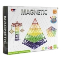 Set magnetic de construcții, 200 piese