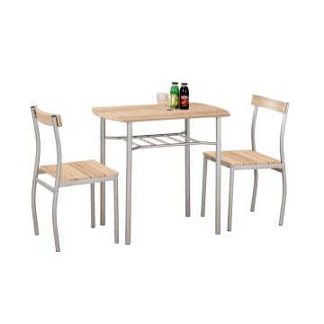 Set pentru balcon LANCE 82x50 cm metal/stejar sonoma