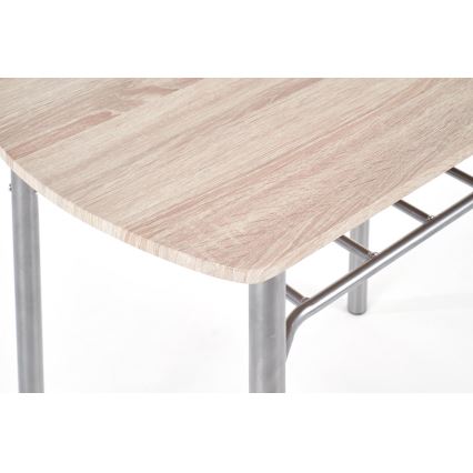 Set pentru balcon LANCE 82x50 cm metal/stejar sonoma