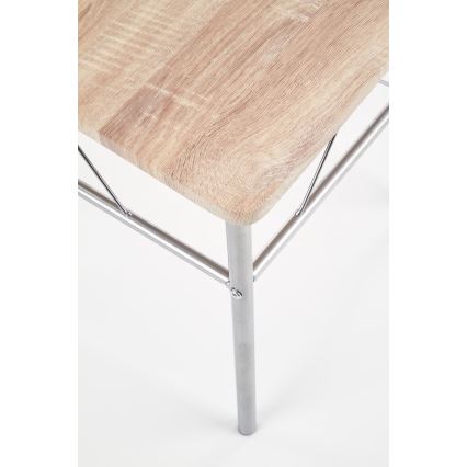 Set pentru balcon LANCE 82x50 cm metal/stejar sonoma