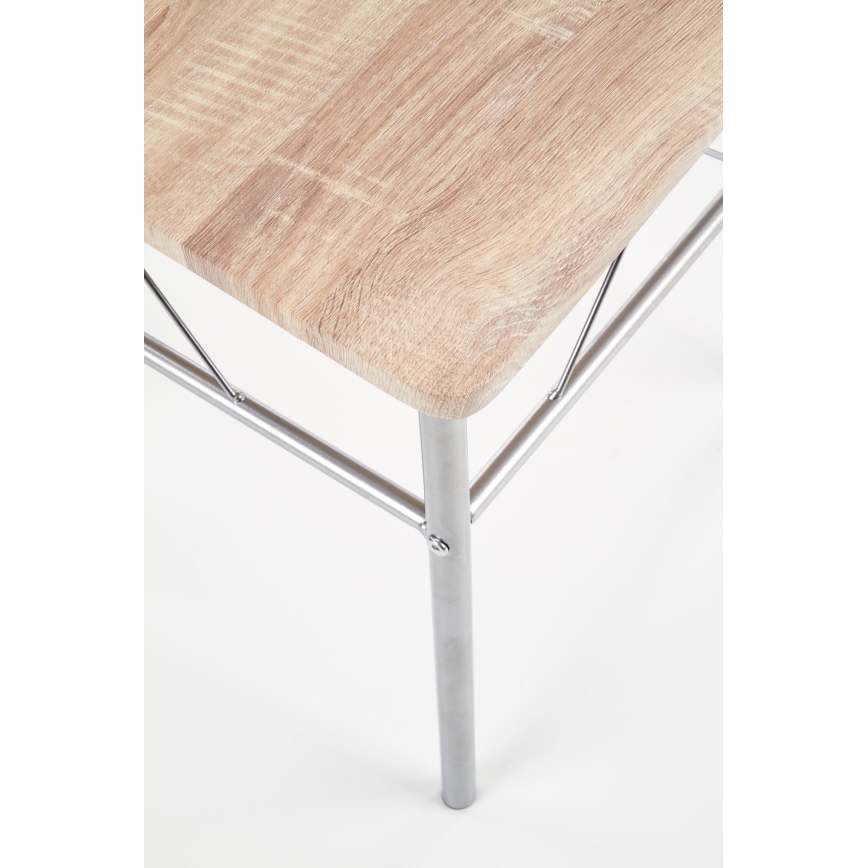 Set pentru balcon LANCE 82x50 cm metal/stejar sonoma