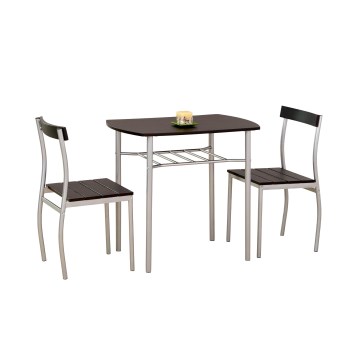 Set pentru balcon LANCE 82x50 cm, metal/wenge