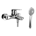 Set pentru cadă cu baterie LAURIN, crom lucios - LAUFEN HF500760100600