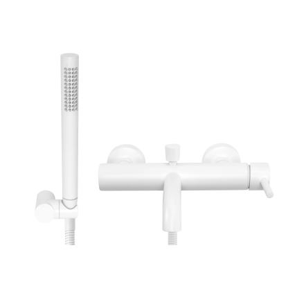Set pentru cadă LUNGO, alb mat - REA-B8030