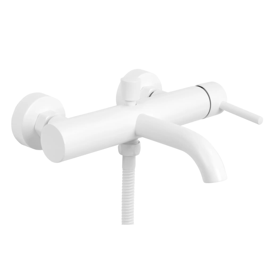 Set pentru cadă LUNGO, alb mat - REA-B8030