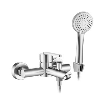 Set pentru cadă ONTARIO, oțel periat - REA-B5514