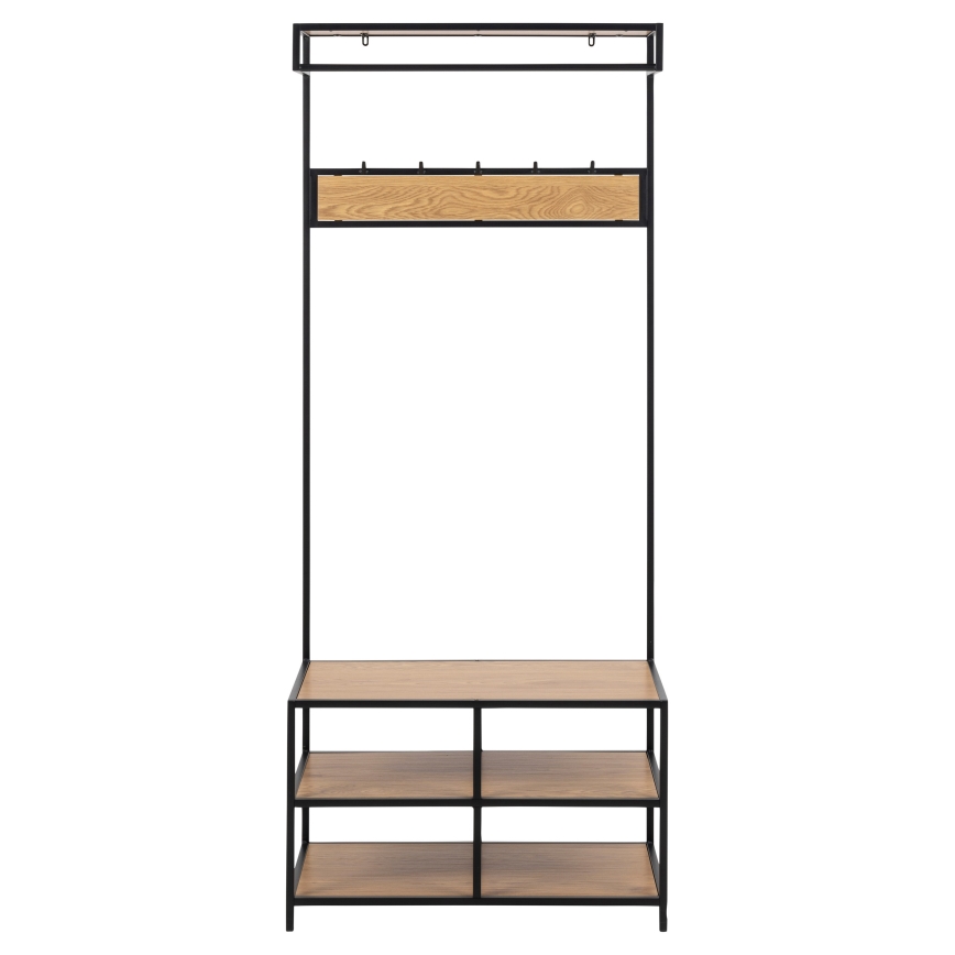 Set pentru hol SARON, stejar/negru