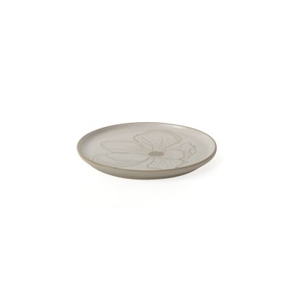 Set veselă 24 piese, bej/ceramică