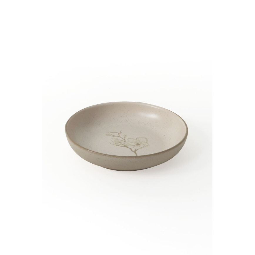 Set veselă 24 piese, bej/ceramică