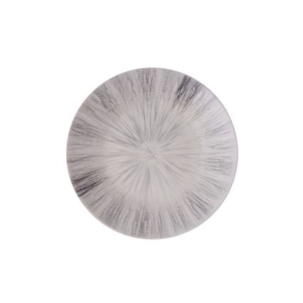 Set veselă 24 piese din porțelan, gri