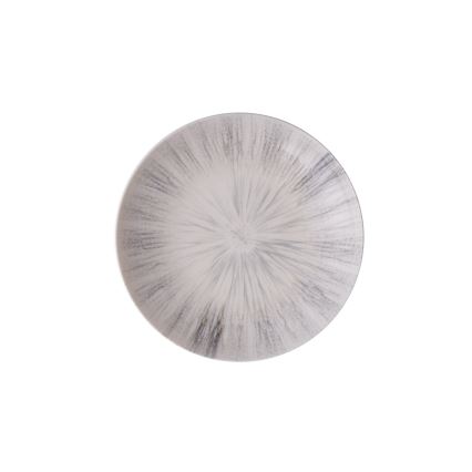 Set veselă 24 piese din porțelan, gri