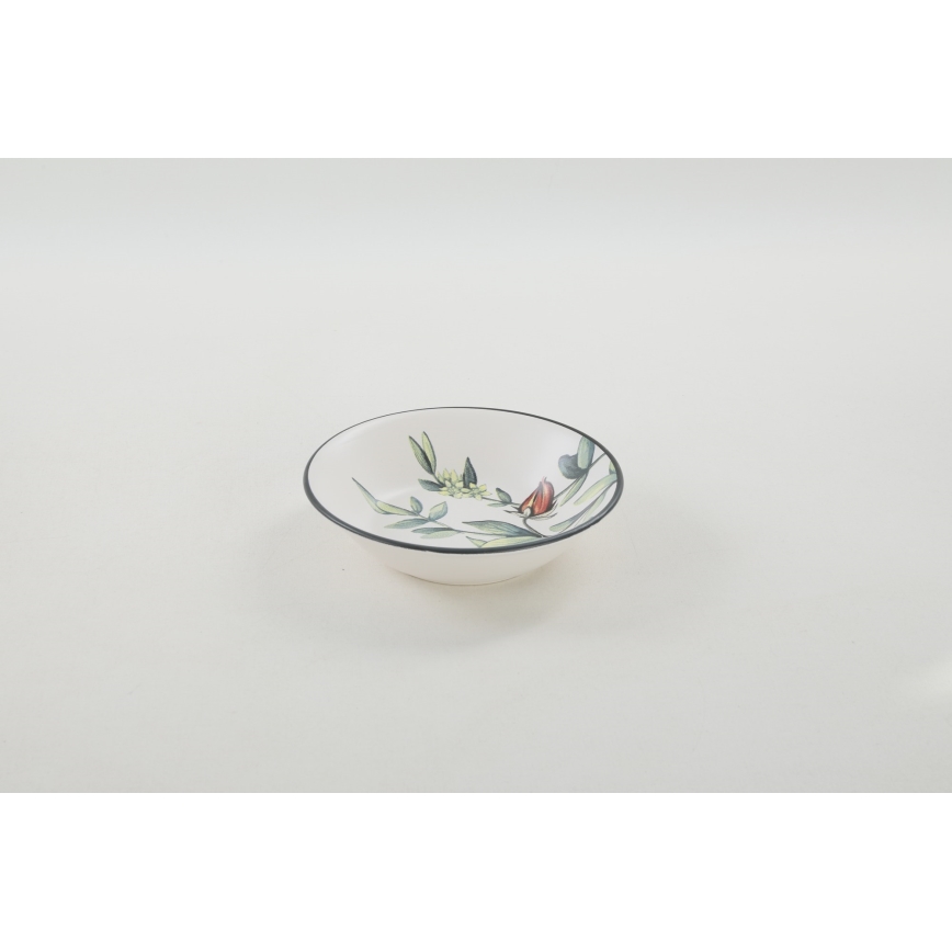 Set veselă 24 piese multicolor/ceramică