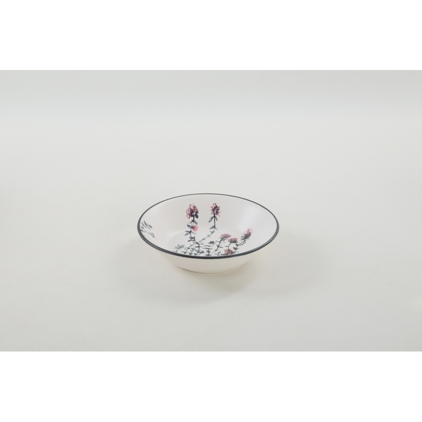 Set veselă 24 piese multicolor/ceramică