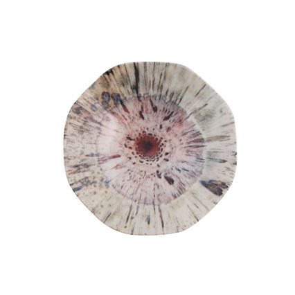 Set veselă 24 piese multicolor/porțelan