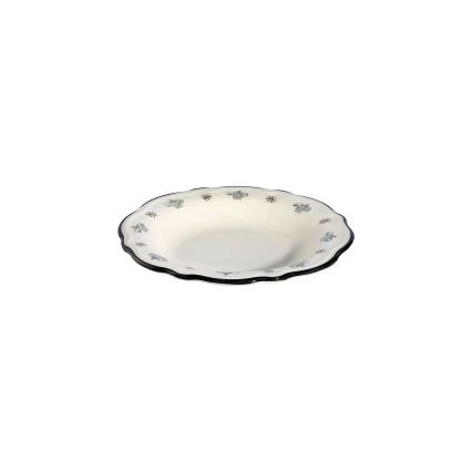 Set veselă 24 piese, multicolor, porțelan