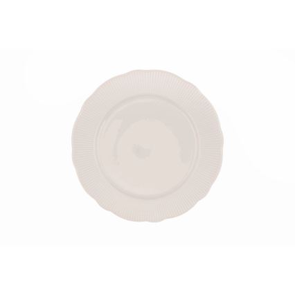 Set veselă 24 piese, porțelan alb