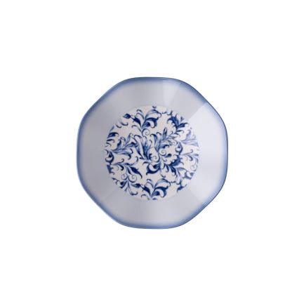 Set veselă, 24 piese, porțelan, albastru