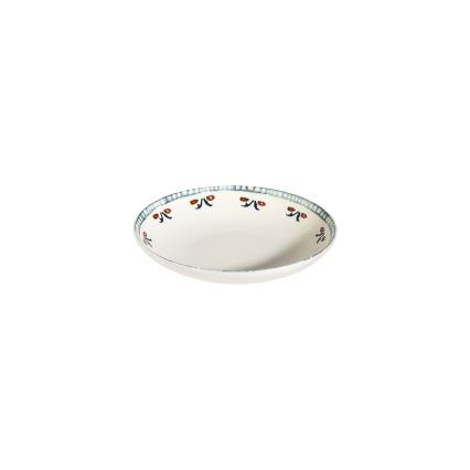 Set veselă 24 piese, porțelan multicolor