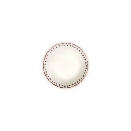 Set veselă 24 piese, porțelan multicolor