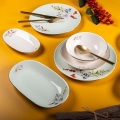 Set veselă 29 piese / porțelan multicolor
