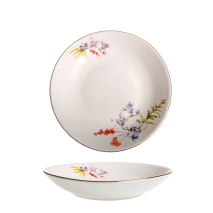 Set veselă 29 piese / porțelan multicolor