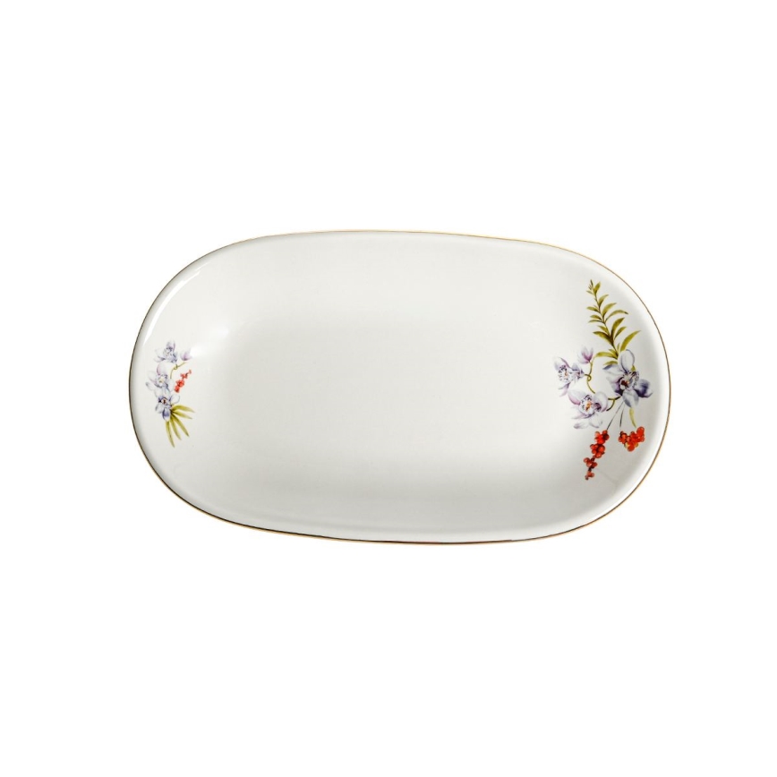 Set veselă 29 piese / porțelan multicolor
