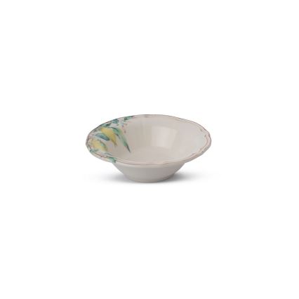Set veselă din porțelan, 24 piese, multicolor