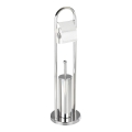 Set WC VASTO WENKO 16993100, 22 x 81 cm, inox/argintiu