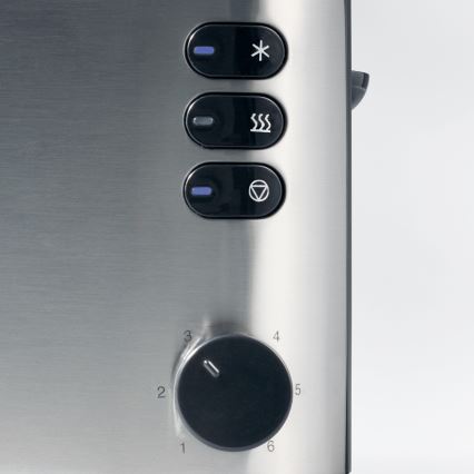 Severin AT 2514 - Prăjitor de pâine cu 2 fante, 850 W/230 V, inox/negru