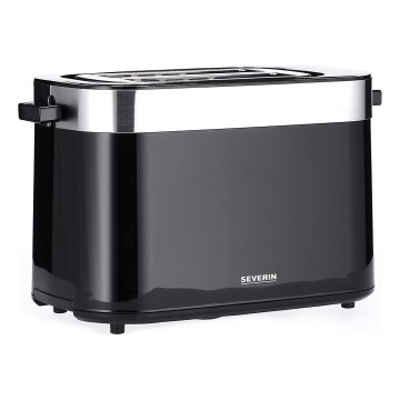 Severin AT 9264 - Prăjitor de pâine cu două fante 800W/230V inox/negru