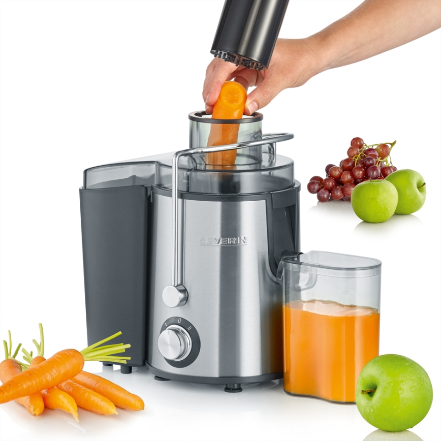 Severin ES 3566 - Storcător de suc 0,5 l 400 W/230 V inox/gri