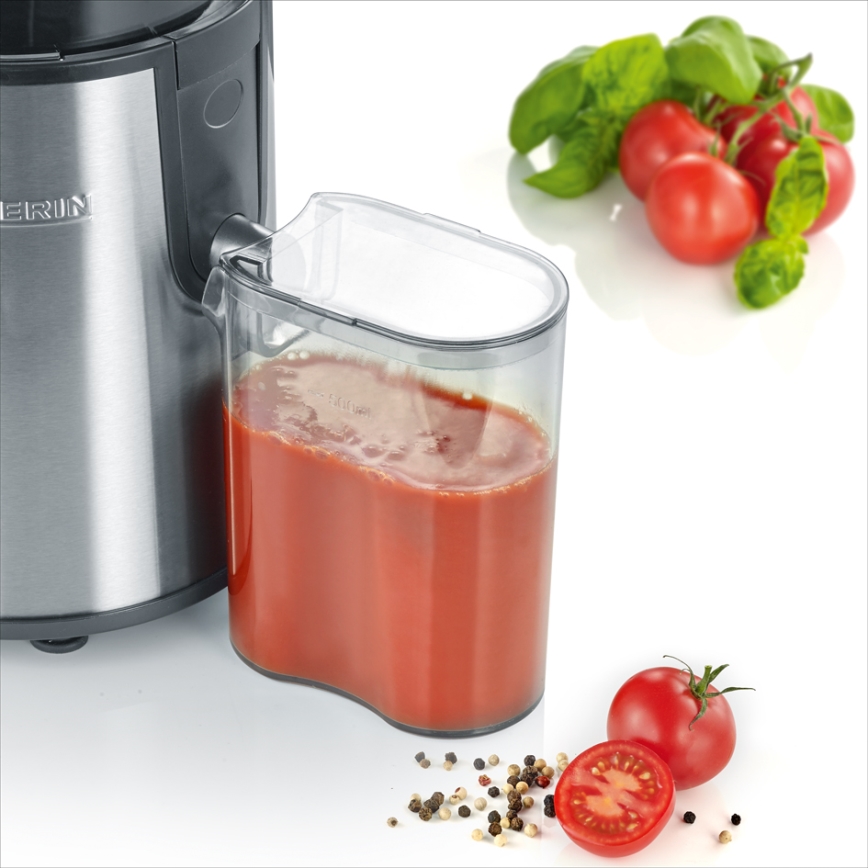Severin ES 3566 - Storcător de suc 0,5 l 400 W/230 V inox/gri
