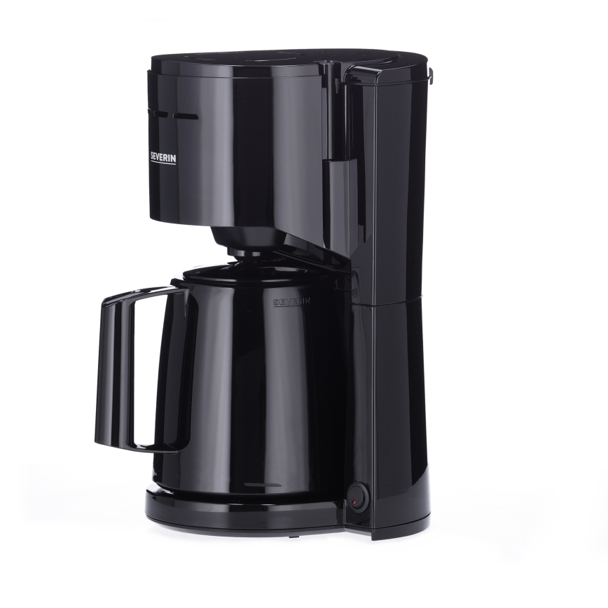 Severin KA 9306 - Cafetieră cu carafă termică 1 l 1000W/230V neagră